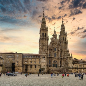 santiago de compostela view