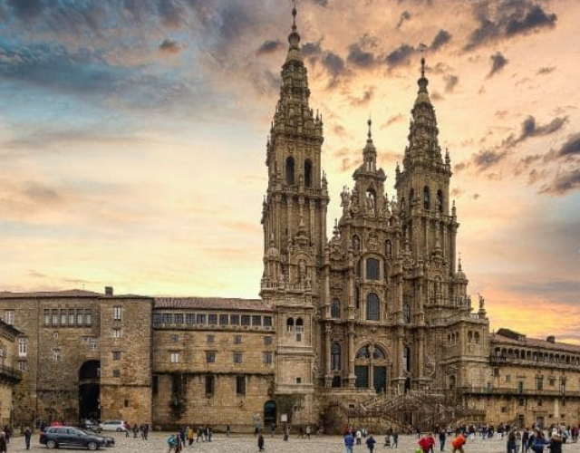 santiago de compostela view