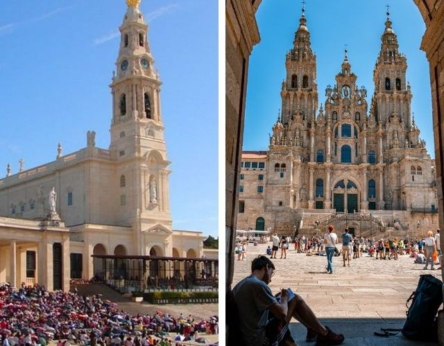 pellegrinaggio fatima e santiago