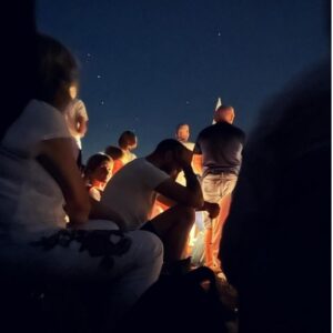 In preghiera a Medjugorje