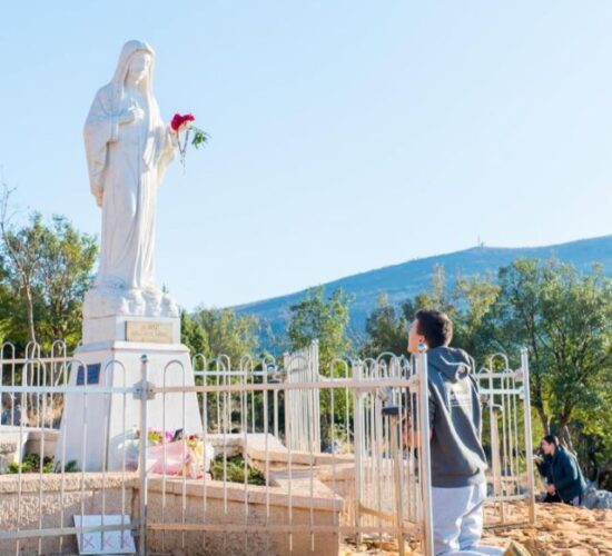 Preghiera a Medjugorje