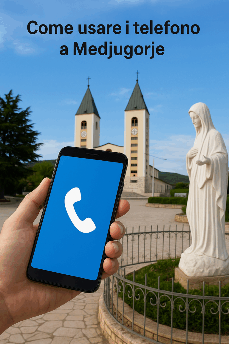 Telefonare a Medjugorje